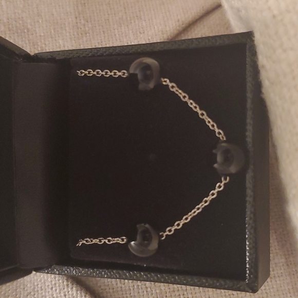 EFFY® Onyx Bead Collar Necklace in Sterling Silver - Picture 3 of 7